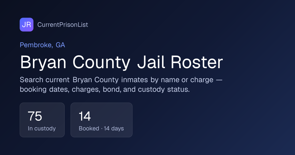 Barbara Donelle Denmark Booking Record | Bryan County, GA