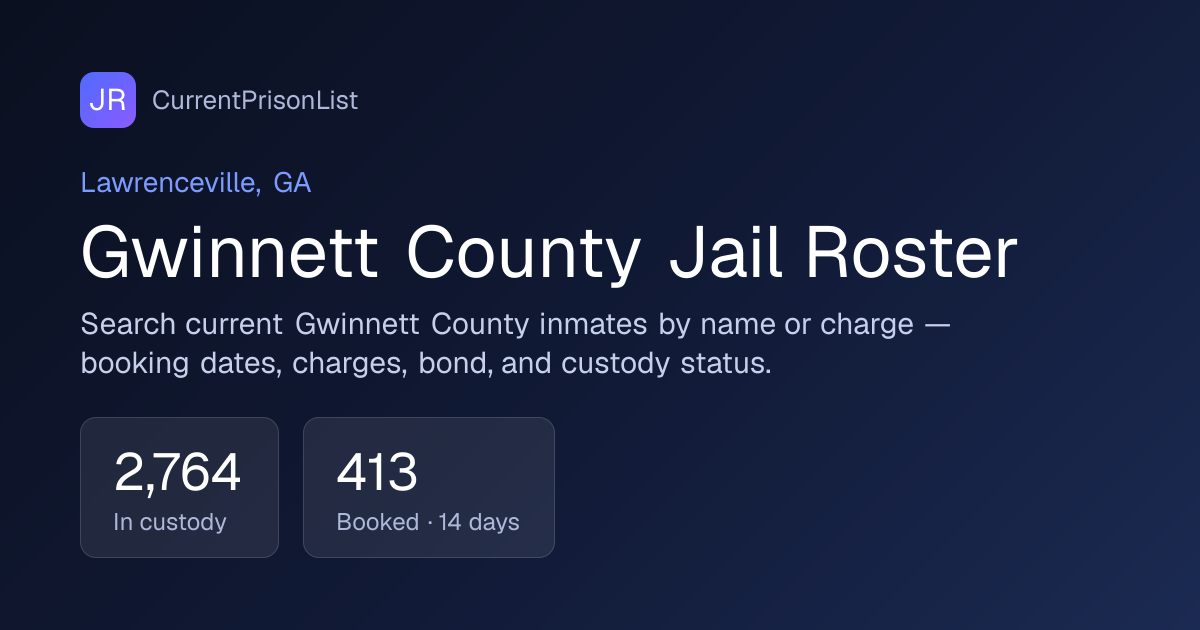H Wilson Booking Record | Gwinnett County, GA