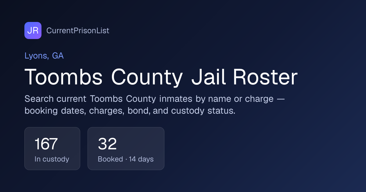 Sanantonio Tikea Wilcher Booking Record | Toombs County, GA