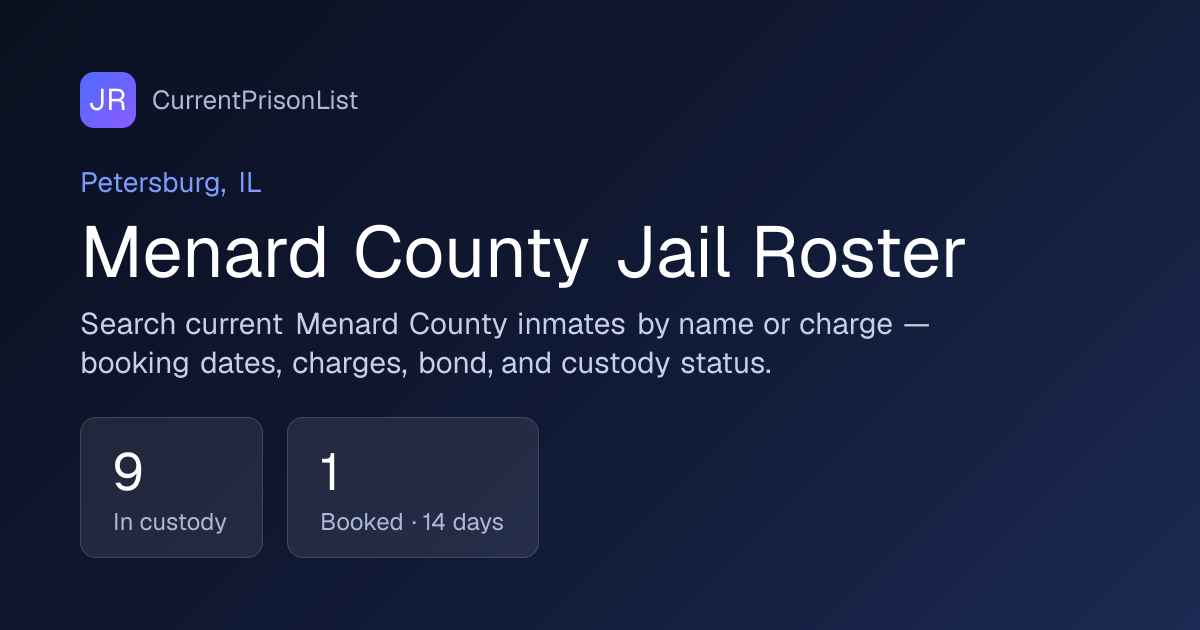 Mercedes M Bly Booking Record | Menard County, IL