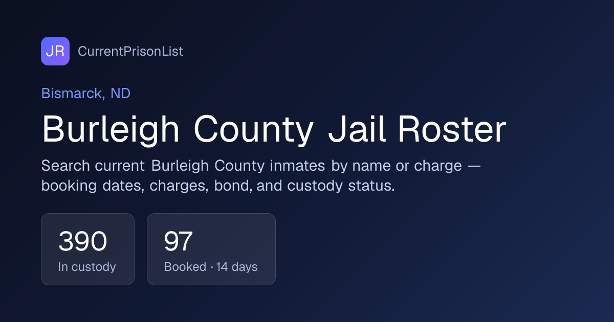 Tyrel Leroy Crawford Booking Record | Burleigh County, ND